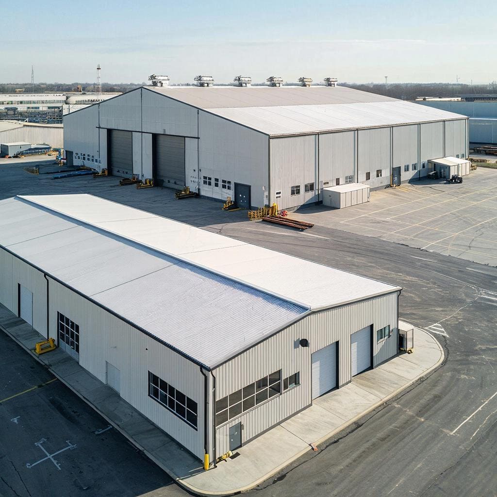 Металлоконструкции в промышленном строительстве