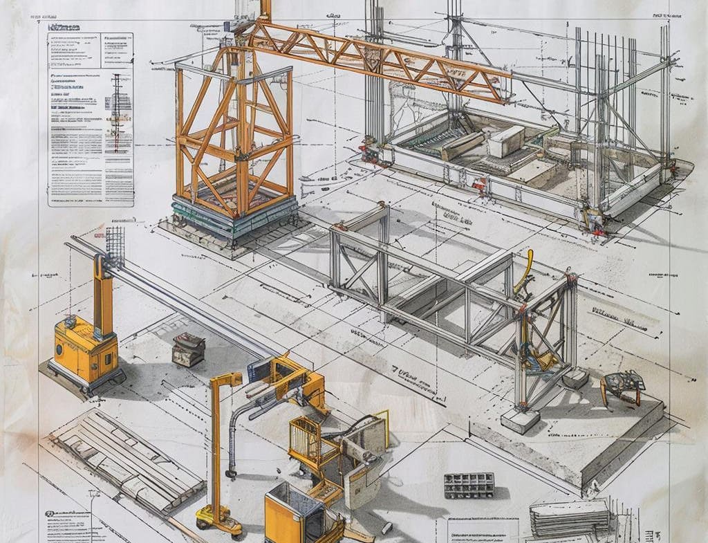 Монтаж металлоконструкций: пошаговая инструкция