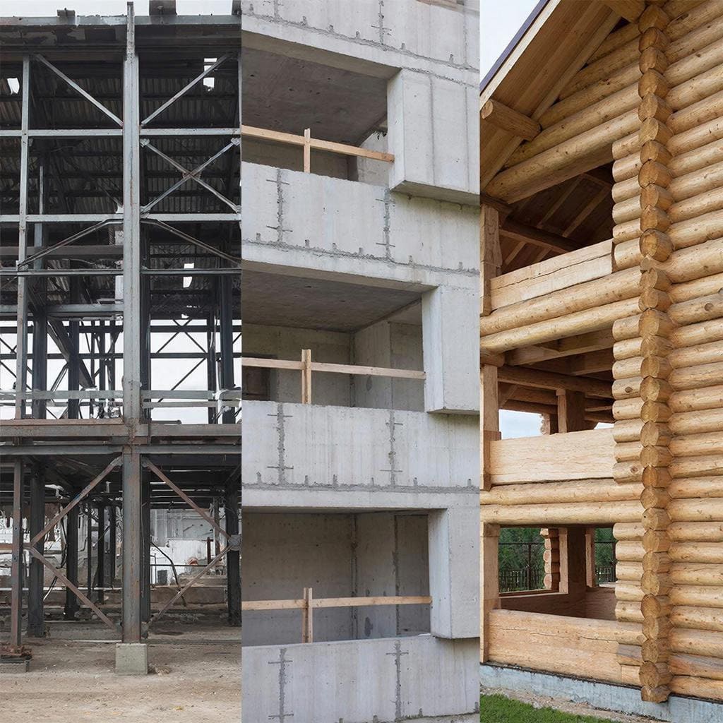 Преимущества и недостатки металлоконструкций vs бетон и дерево